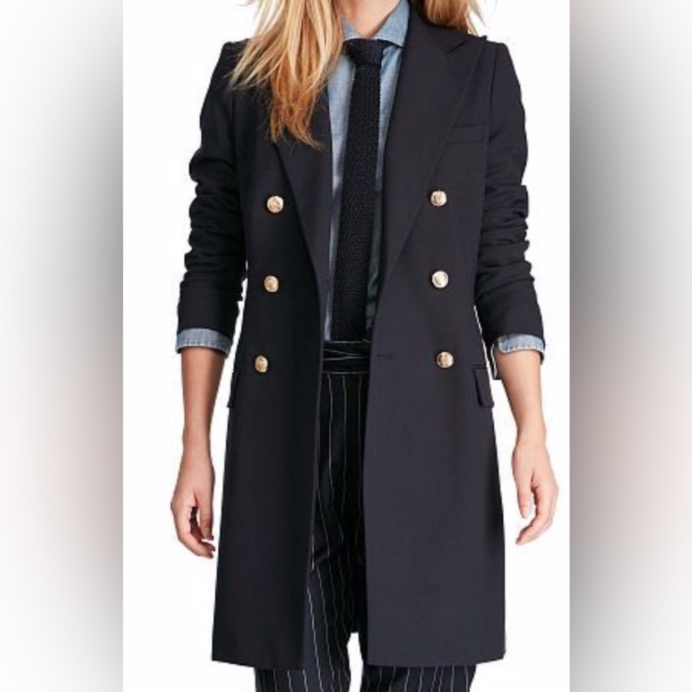 Polo Ralph Lauren Double-Breasted Wool Blazer